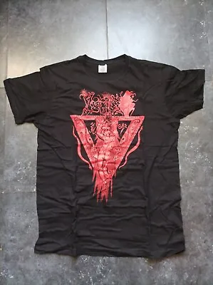 Buy Inferno Czech Black Metal (L) T Shirt With Red Print Logo RARE NEW Gorgoroth  • 19.99£