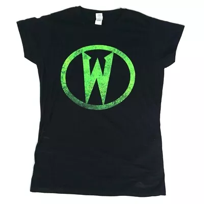 Buy An Official Wednesday 13 Green Symbol On Black Ladies T-Shirt - Size Large • 4.99£