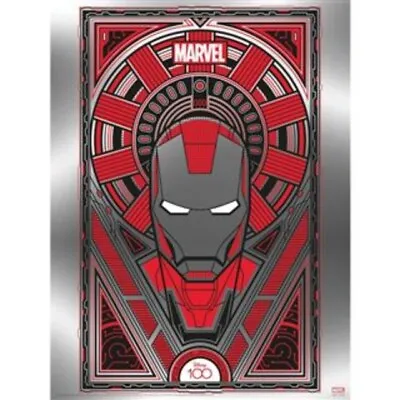 Buy Impact Merch. Print: Disney 100 - Deco Luxe Iron Man - 30 X 40cm Metallic • 18.56£