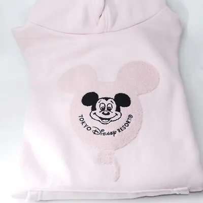 Buy Mickey Mouse Balloon Hoodie Pink L Size Tokyo Disney Resort Limited In Stock • 87.15£