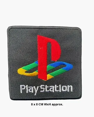 Buy Play Station Logo Gaming Embroidered Sew/Iron On Patch Badge Jacket Jeans N-237 • 3.49£