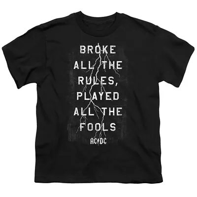 Buy Kids AC/DC T-Shirt Thunderstruck Youth Shirt • 16.29£
