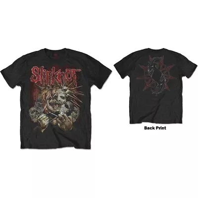 Buy Official Slipknot T Shirt Torn Apart Mens Black Classic Rock Metal Tee Merch NEW • 14.03£