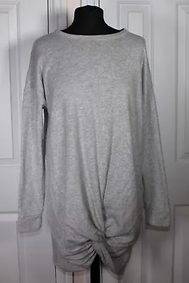 Buy Forever 21 Long Jumper Bottom Knot Top Women's XS Grey Measurements In Listing • 5.99£