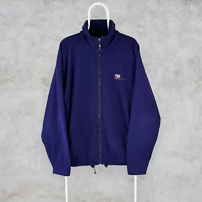 Buy Vintage Sprayway Polartec Purple Fleece Jacket Windbreaker Men's Large • 20£