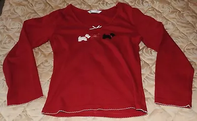 Buy Bhs Ladies Red Pyjama Top With Scottie Dog Decoration  Size  14  Bn • 10.99£
