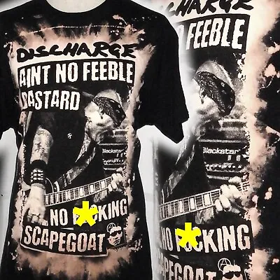 Buy Discharge 100% Official Unique  Punk T Shirt Xl Bad Clown Clothing • 16.99£