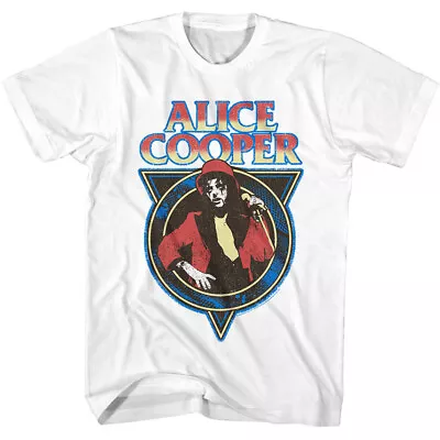 Buy Alice Cooper WWAC Circle Triangle Men's T Shirt Shock Rock Concert Tour Merch • 42.23£