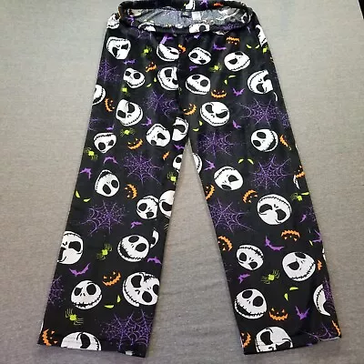 Buy Disney Tim Burton Nightmare Before Christmas Lounge Sleep Pants Pajamas - Size L • 20.26£