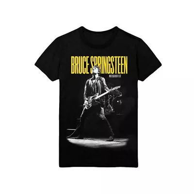 Buy Bruce Springsteen Winterland  Guitar Black Small Unisex T-Shirt NEW • 16.99£