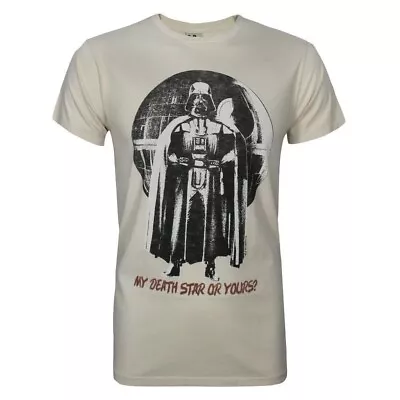 Buy Junk Food Mens My Death Star Or Yours Star Wars T-Shirt NS5577 • 14.39£