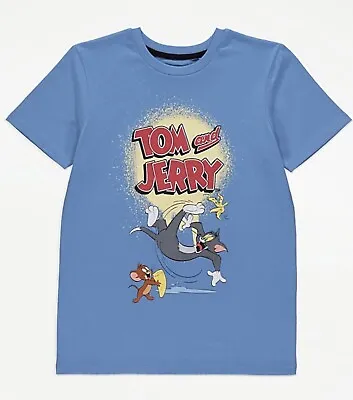 Buy Tom And Jerry  T-Shirt Boys 5-6 Years NEW • 12£