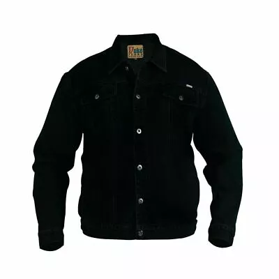 Buy Duke Men’s Heavy Denim Jacket Plus Size Jean Jacket With Pockets 1XL-8XL • 31.25£