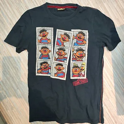Buy Next Sesame Street Bert And Ernie Navy T-Shirt Size Small Photo Style • 7.99£