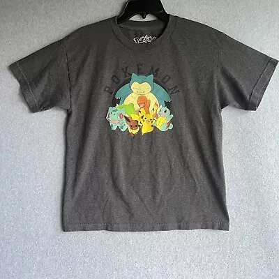 Buy Pokemon Kid’s Short Sleeve Pikachu Squirtle Charmander T-Shirt Size Large • 4.95£