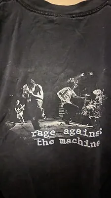 Buy Rage Against The Machine ULTRA RARE Vintage Concert T-shirt • 187.94£