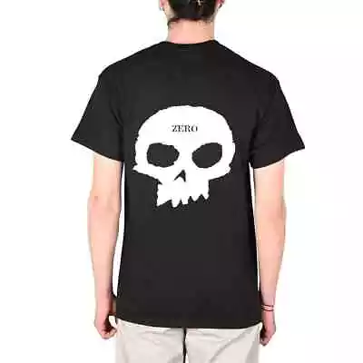 Buy Zero Big Skull S/S T-Shirt - Black/White • 24.99£