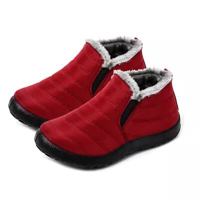 Buy UK Unisex Comfort Memory Foam Faux Sherpa Lined Slippers Elastic House Shoes • 12.59£