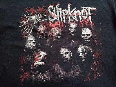 Buy Official Slipknot T Shirt Size XL Nu Metal Korn Deftones • 4.99£