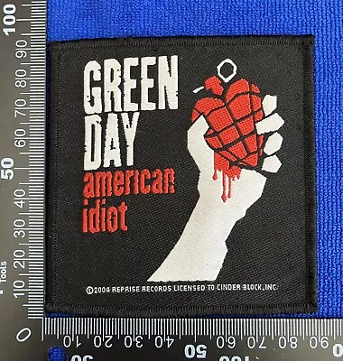 Buy Green Day - American Idiot - Sew On Patch - Free Postage • 3.99£
