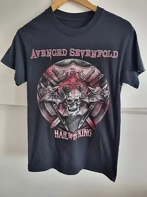 Buy Avenged Sevenfold Merch Heavy Rock Metal Mens T-Shirt Small Vintage Graphic  • 15£