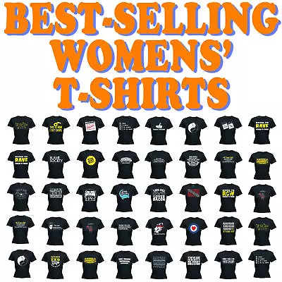 Buy Mermaid Funny Novelty Tops T-Shirt Womens Tee TShirt - SUPER WOMENS - AN1 • 6.96£