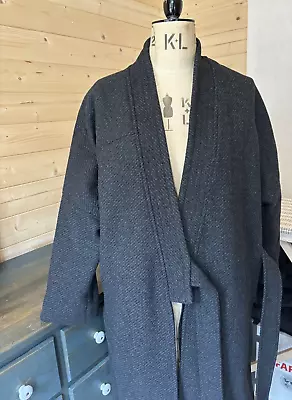 Buy KOMODO Clothing  Grey/Charcoal VEGAN Wool Coat BNWOT • 20£