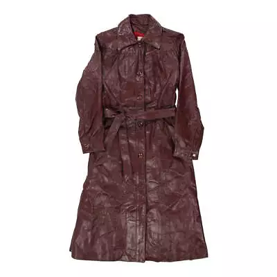 Buy Bermans Leather Jacket - Small Burgundy Leather • 68.70£