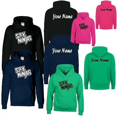Buy Personalsied SPY NINJA CWC Inspired Kids Hoodie Sweatshirt Youtuber Merch TShirt • 13.49£