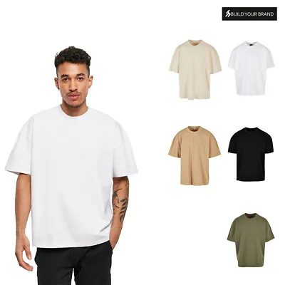 Buy Ultra Heavy Cotton Box Tee BY163 - Men's Oversized Fit Urban Style T-shirt • 21.39£
