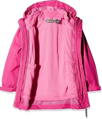Buy Regatta Luca Kids Girls 3 In 1 Waterproof Jacket & Fleece Rain Coat RRP £60  • 14.99£