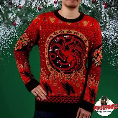 Buy Game Of Thrones Christmas Jumper (PRE-ORDER OCT 31st) • 39.99£
