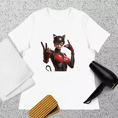 Buy Cat-woman Victory Pose Women's Relaxed T-Shirt • 14.95£