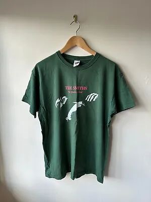 Buy Vintage The Smiths 'The Queen Is Dead' T Shirt Size M/L | Top Green Morrissey • 15£