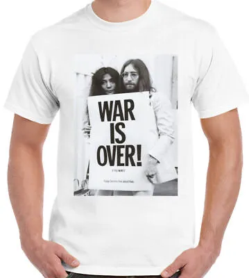 Buy John Lennon T-Shirt War Is Over If You Want It Mens Tribute Peace  • 10.95£