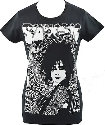 Buy Ladies T-shirt Siouxsie Sioux And The Banshees Punk Rock Goth Gig Flyer • 18.50£