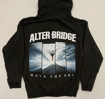 Buy Alter Bridge Walk The Sky Hoodie Tour Concert Rock USA Sweatshirt Women’s Small • 31.23£