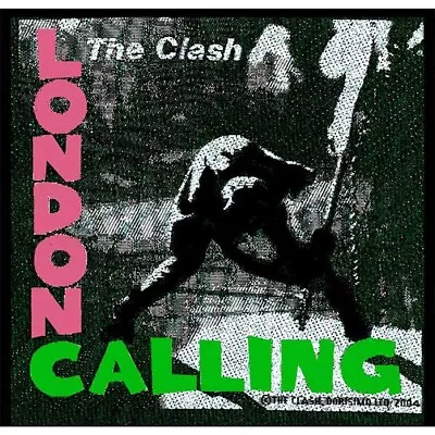 Buy THE CLASH Standard Patch: LONDON CALLING: Album Cover Official Lic Merch Gift • 4.50£