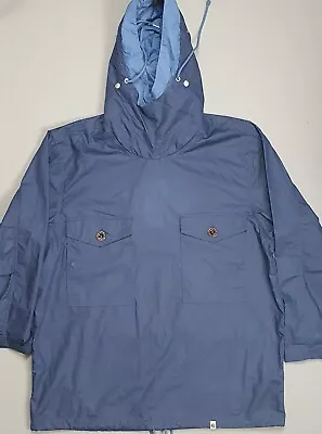 Buy Pretty Green Jacket Mens Medium Blue Mod Smock Gallagher Oasis Parka • 50£