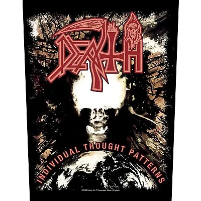 Buy DEATH Back Patch: INDIVIDUAL THOUGHT PATTERNS: Album Skull Official Merch  Gift • 8.95£