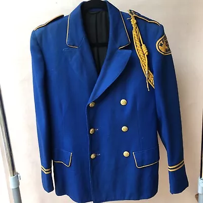 Buy A Jacobs Baltimore Vintage Genuine Usa Band Jacket Blue Chest 40 Ins And Photos • 22.99£