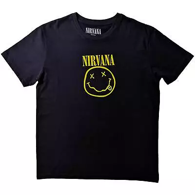 Buy Nirvana Yellow Smiley T-Shirt • 18.99£