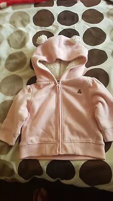 Buy Baby's Girl's NEW Pink Hooded Jacket 3/6 Months From Baby Gap • 4£
