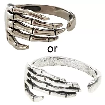 Buy Opening Adjustable Vintage Five Claws Hip Hop Street Style Cool Party Jewelry • 5.15£