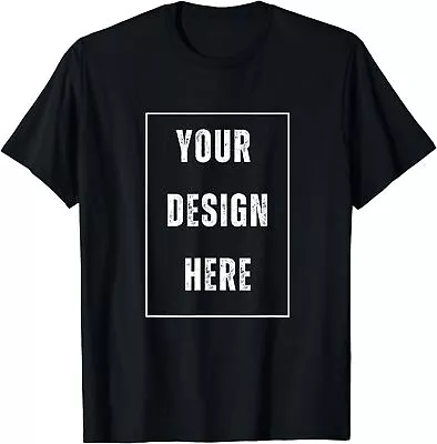 Buy Custom Design Your Own Tee - Personalised T-Shirt With Your Unique Design Tops • 11.99£
