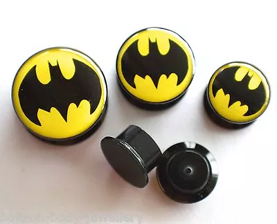 Buy Screw On Ear Plug Expander Stretcher  DC Comics Logo Batman  • 3.59£