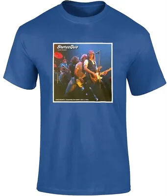 Buy STATUS QUO - END OF THE ROAD 1984 T-Shirt - BRAND NEW - SIZES 2XS - 5XL • 14.99£