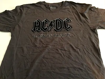 Buy AC/DC Back In Black T SHIRT Medium Mens New • 6.99£