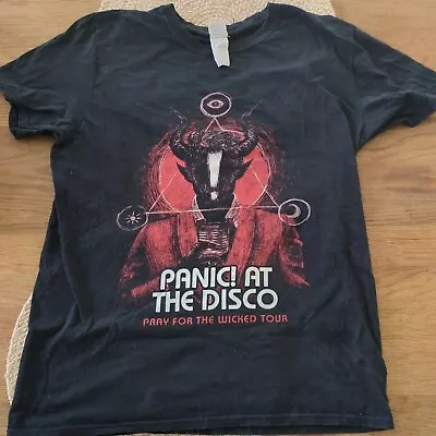 Buy Panic At The Disco Tour Mens  M Shirt 2018 Pray For The Wicked US Hayley Kiyoko  • 21.50£