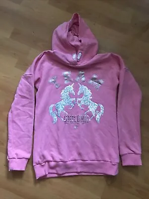 Buy Girl’s F&F Pink Unicorn Hoodie Aged 11-12 Years • 2.75£